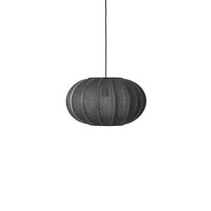 Made By Hand - Pendellampe - Knit-Wit 45 Oval Pendant - Black